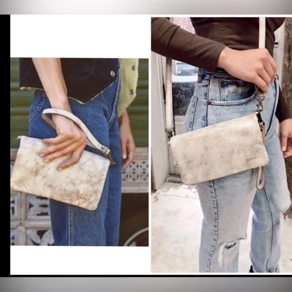 NWT Bed Stu Leather Cadence Wallet Wristlet Crossbody Nectar Lux MSRP $175 - Picture 16 of 16